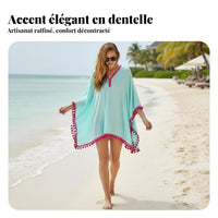 Beach Cardigan, Lace Cover Up, Sun Protection, Island Holiday, Loose Fit