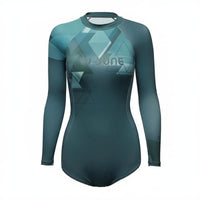 Women's Surfing Swimsuit, Sun Protection, Padded, One-Piece, Modest, Hot Season