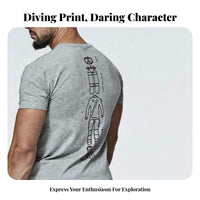 Technical Diver T-Shirt Prepare Series Short Sleeve Unisex Cotton