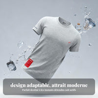 Technical Diver T-Shirt Prepare Series Short Sleeve Unisex Cotton
