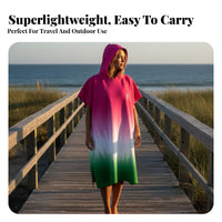 Tie-Strap Quick-Dry Cape Poncho, Warm, Portable, Holiday