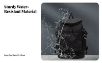 Travel Backpack, Winter Black Large Capacity Multi-Functional Women's Bag, Stylish Shoulder Bag