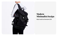 Travel Backpack, Winter Black Large Capacity Multi-Functional Women's Bag, Stylish Shoulder Bag