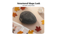 Cloche Hat for Women, Stylish Structured Cap, Breathable, Autumn Painter Style