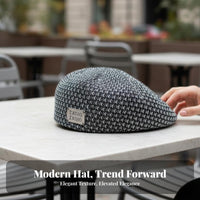 Cloche Hat for Women, Stylish Structured Cap, Breathable, Autumn Painter Style
