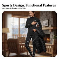 Dry Suit Liner, Deep Sea Cold Protection, Thermal Underwear, Heated Inner Layer, Unisex, Sporty Design