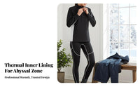 Dry Suit Liner, Deep Sea Cold Protection, Thermal Underwear, Heated Inner Layer, Unisex, Sporty Design