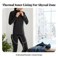 Dry Suit Liner, Deep Sea Cold Protection, Thermal Underwear, Heated Inner Layer, Unisex, Sporty Design