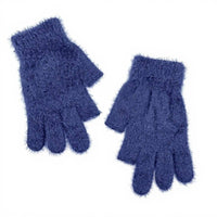 Thick Fleece Fingerless Gloves, Winter, Student Writing, Screen-Compatible, Kids