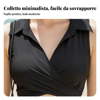 Beach Cover Up, Stylish Collared Bikini Shirt, Sexy Jacket