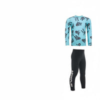 Children's Long Sleeve Swimwear, Sun Protection, Quick Dry