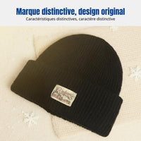 Patriotic Knit Beanie, Double Ply, Women, Warm, Ski, Winter