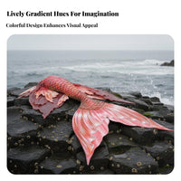 Mermaid Tail Swimsuit, Fish Skin, Underwater Performance Costume