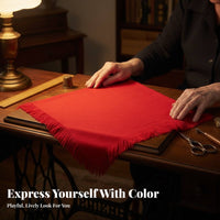Women's Embroidered Headscarf, Square Scarf, Warm, Windproof, Ethnic Style