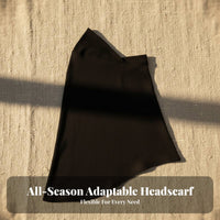 Milk Silk Head Cover, Plain Color, Four Seasons, Outdoor, Prayer, Unisex