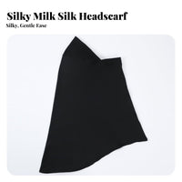 Milk Silk Head Cover, Plain Color, Four Seasons, Outdoor, Prayer, Unisex