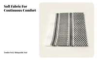 Dubai Tassel Headscarf, Muslim Prayer Cap, Arab Cotton Shawl, Men's Ethnic Wear