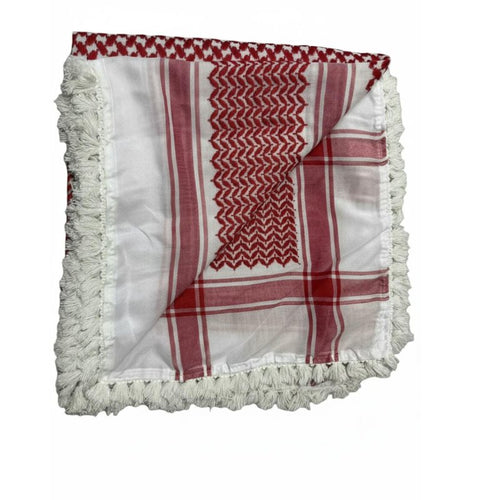 Ethnic Men's Headscarf, Embroidered Cotton Blend, Arab Design, Prayer Cap