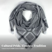 Arab Headscarf, Jacquard, Traditional Middle Eastern, Dubai Saudi Oman