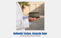 Men's Embroidered Ethnic Hat, Flat Top, Saudi Style, Round Brim, New Design