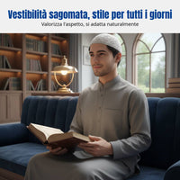 Men's Muslim Cap, Breathable Nylon, Summer, Prayer Hat