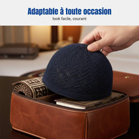 Arab Style Kufi Cap, Thin Knitted Muslim Prayer Hat for Men
