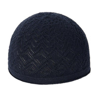 Arab Style Kufi Cap, Thin Knitted Muslim Prayer Hat for Men