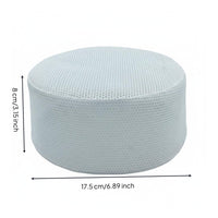 Mesh Muslim Cap, Lightweight Breathable Men's Prayer Hat for Restaurant