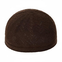 Muslim Prayer Hat, Breathable Kufi Cap, Thin Knit Hat for Men