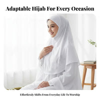 Malaysia Prayer Hijab, Crystal Linen Scarf, Elegant Turban, Crystal Bead Decor