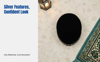 Stylish Embroidered Muslim Cap, Hard Flat Top, Breathable Prayer Hat