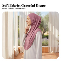 Women's Headscarf, Elegant Turban Hat, Soft Polyester, Versatile Wrap