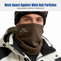 Windproof Thermal Face Cover, Fleece Lined Neck Warmer, Outdoor Cycling Ski Scarf for Men and Women, Winter Cold Protection