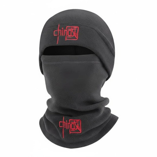 Fleece Full Face Balaclava, Windproof Cover, Thermal Neck Gaiter, Unisex Cycling Ski Headwear