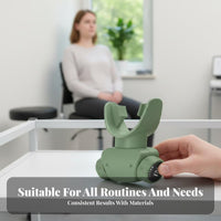 Adjustable Resistance Breathing Trainer, Lung Capacity, Fitness, APP Animation