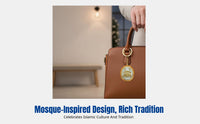 Crystal Keychain, Bag Charm, Islamic Architecture, Event Accessory