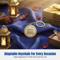 Crystal Keychain, Bag Charm, Islamic Architecture, Event Accessory