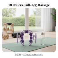 28-Wheel Leg Roller, Calf Stretching Slimming Tool, Muscle Relaxation, Home Fitness