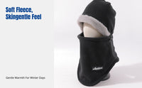 Winter Warm Balaclava Hat, Face Cover, Neck Scarf, Women's Cycling, Windproof, Cold Protection, Integrated Design