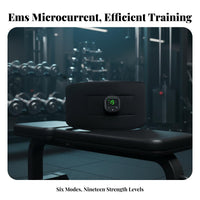 Smart EMS Waist Belt, Abdominal Patch, Home Fitness, USB Rechargeable
