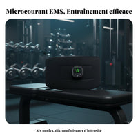 Smart EMS Waist Belt, Abdominal Patch, Home Fitness, USB Rechargeable