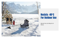Harbin 2025 Winter Boots, Unisex, Thick Plush Lining, Waterproof, Anti-Slip, Outdoor Travel