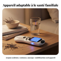 Multifunction Electrotherapy Dual Output EMS Stimulator, 3 Modes