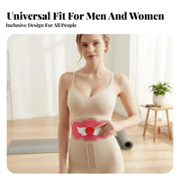 EMS Abdominal Muscle Home Fitness Belt, Body Sculpting, Rechargeable