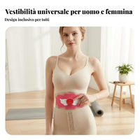 EMS Abdominal Muscle Home Fitness Belt, Body Sculpting, Rechargeable