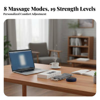 Mini EMS Neck & Shoulder Massager, 8 Modes, 19 Intensity Levels