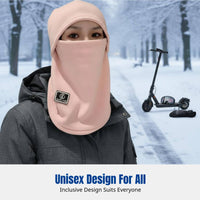 Winter Balaclava, Warm Face Cover, Helmet Liner, Unisex Cycling, Windproof, Cold Resistant, Ski Neck Gaiter, 4-in-1 Hat