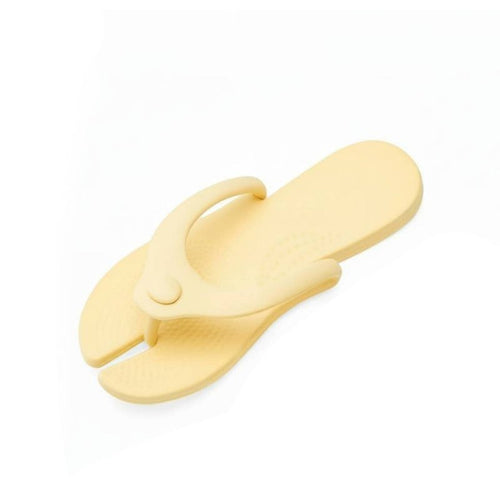 Portable Travel House Shoes, Foldable, Non-Slip, Bathroom, Unisex, Random Color