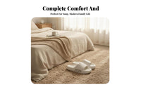Indoor Foam House Shoes, Soft Thick Sole, Non-Slip Bathroom Sandals, Odor Resistant, Summer Comfort