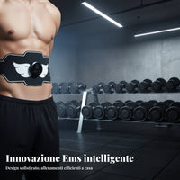Home Fitness EMS Belt, Smart Abdominal Trainer Slimming Device